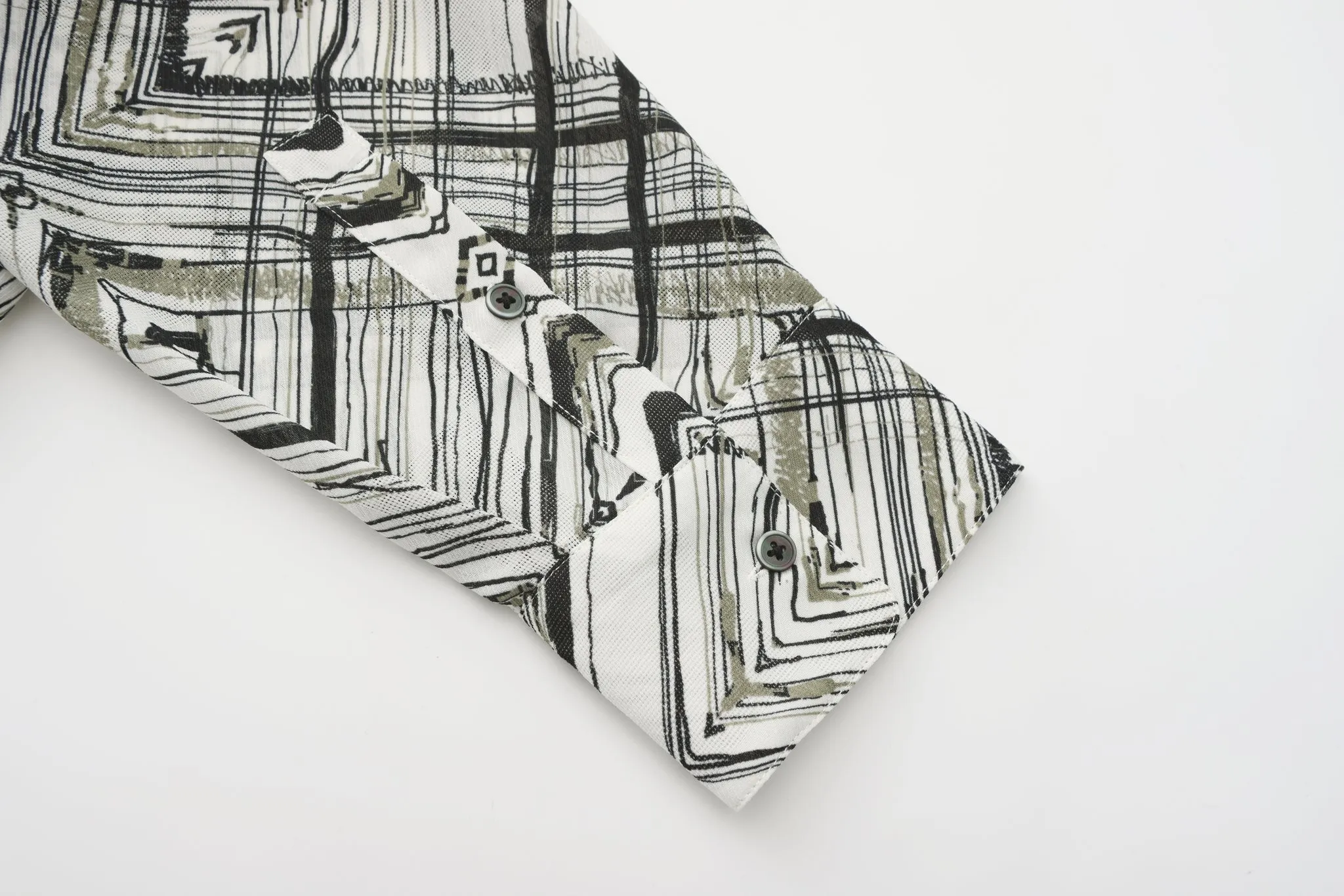 Handcrafted Checker Printed Shirt