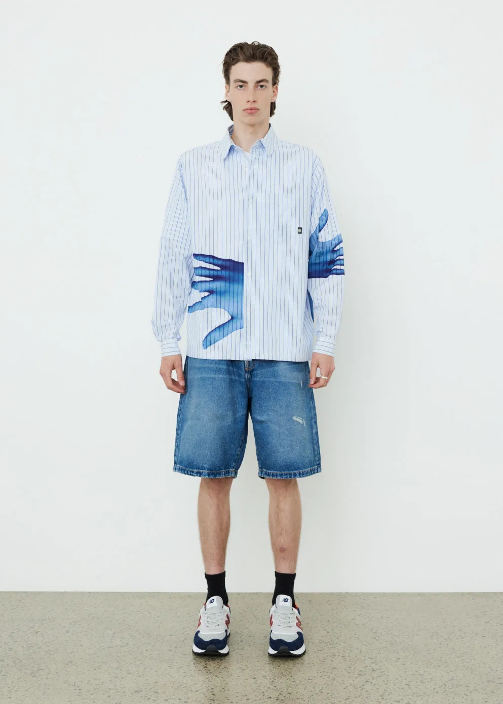 Hands Off Long Sleeve Shirt