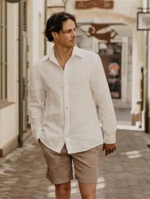 Hector Men's Classic Linen Shirt | Multiple Colours