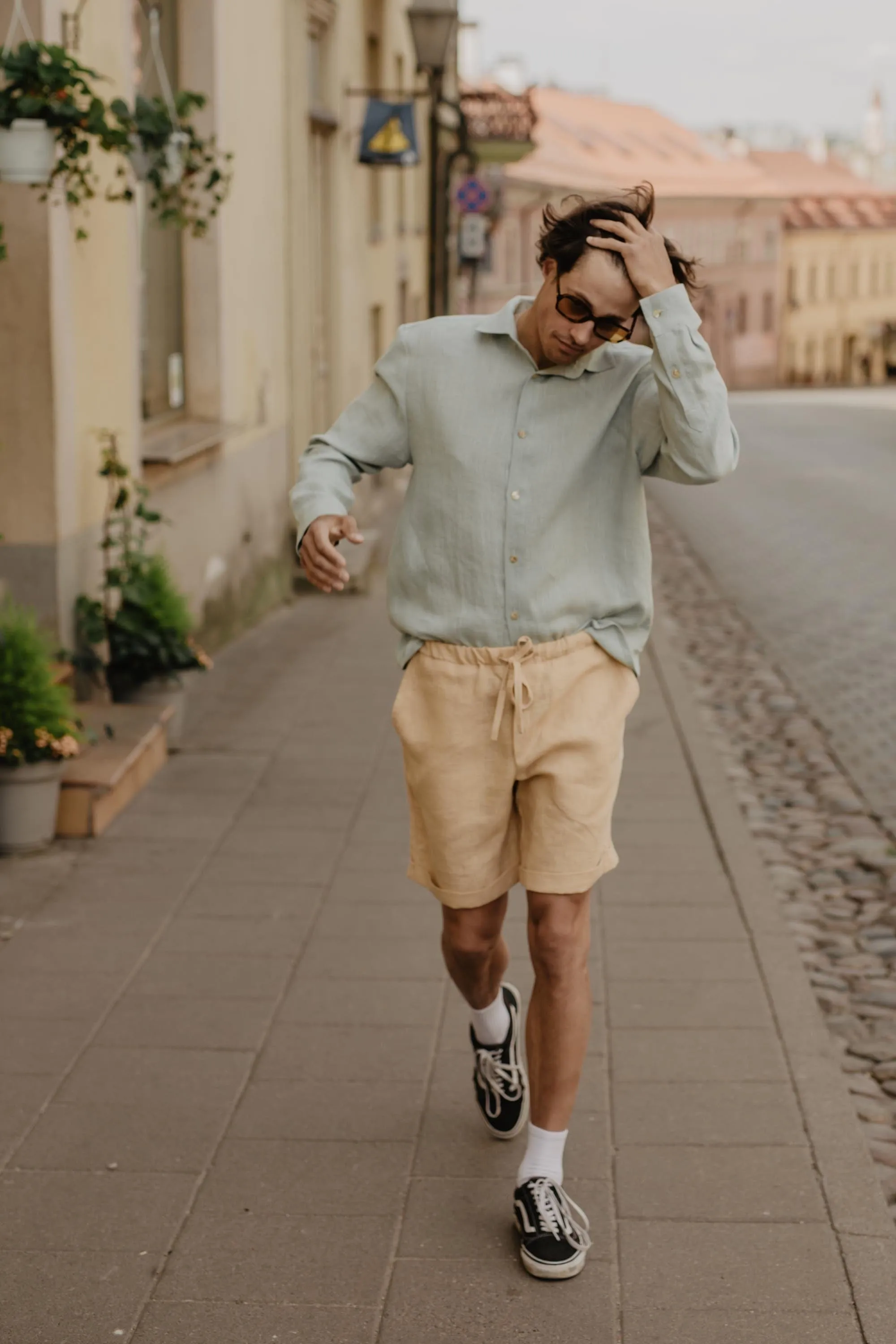 Hector Men's Classic Linen Shirt | Multiple Colours