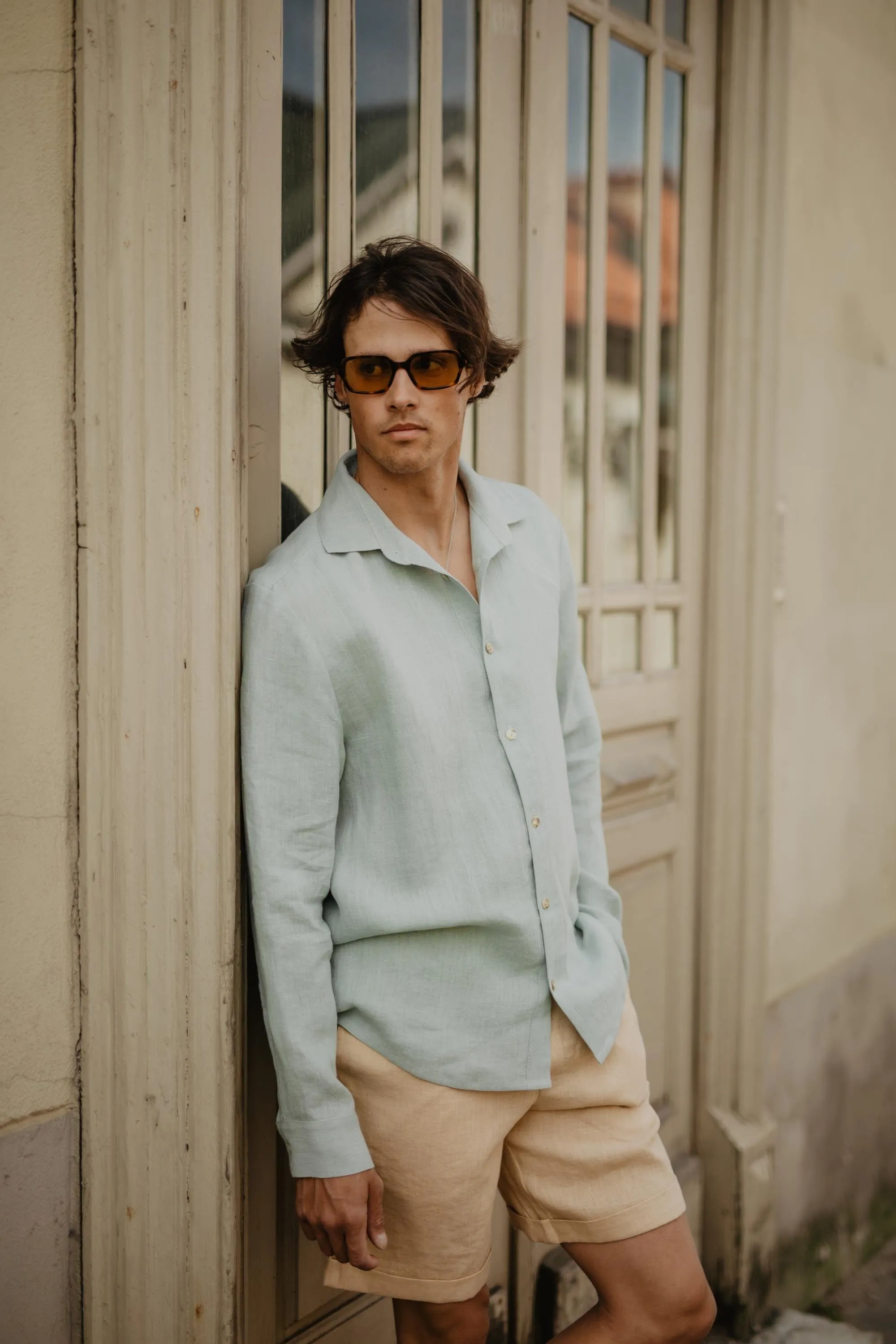 Hector Men's Classic Linen Shirt | Multiple Colours