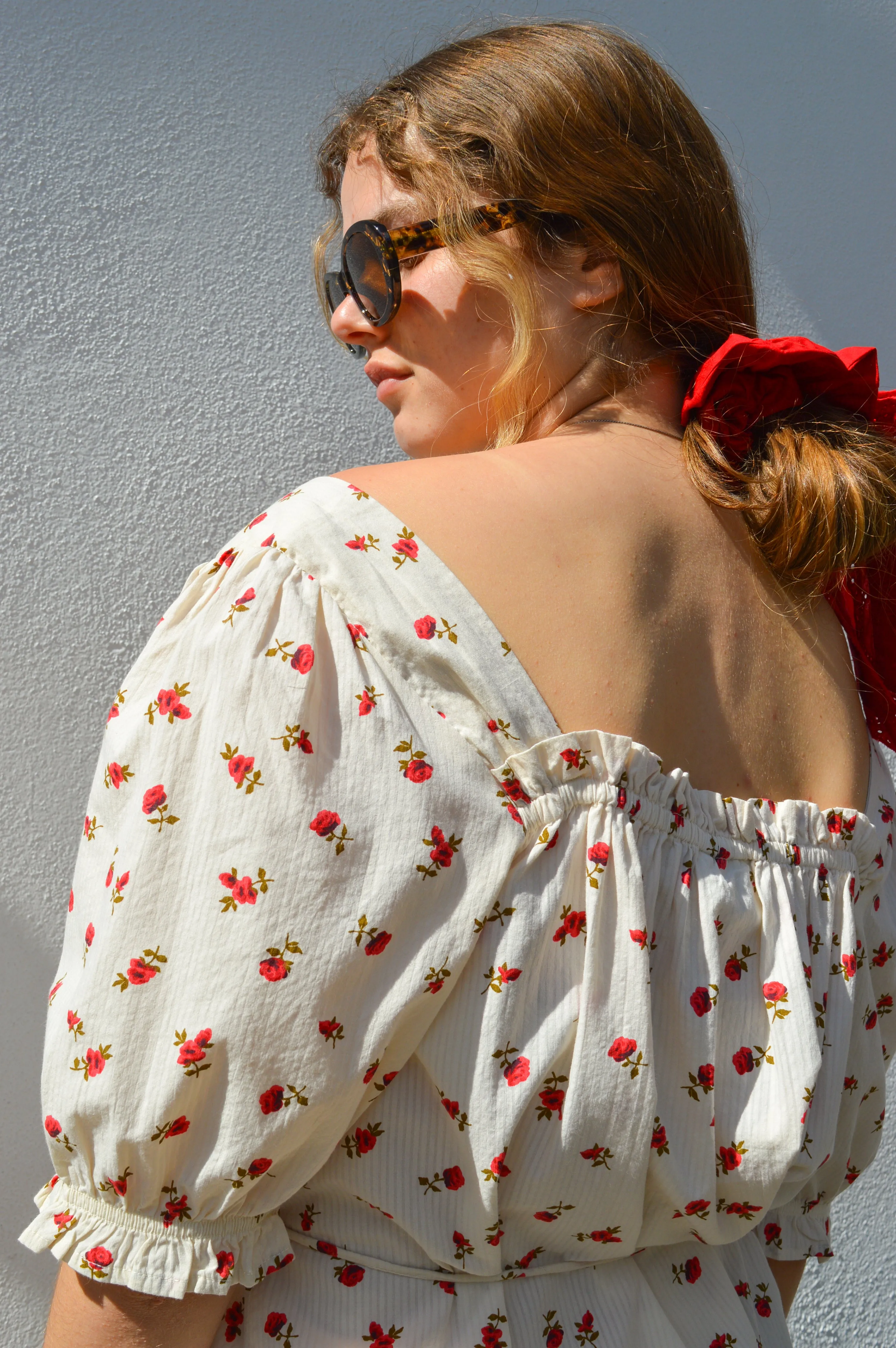 ICHI Rosey Birch Mini Dress