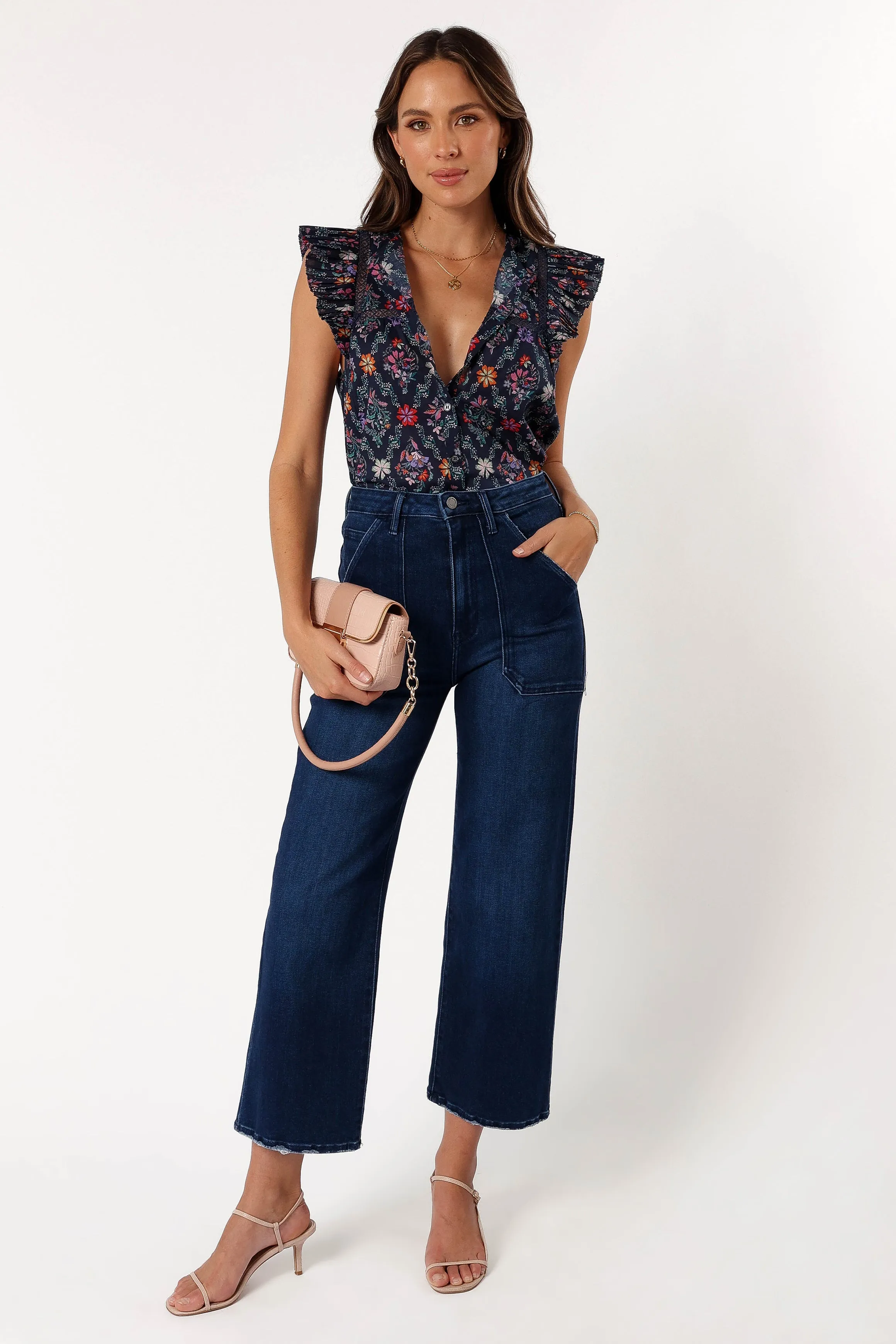 Joelle Top - Navy