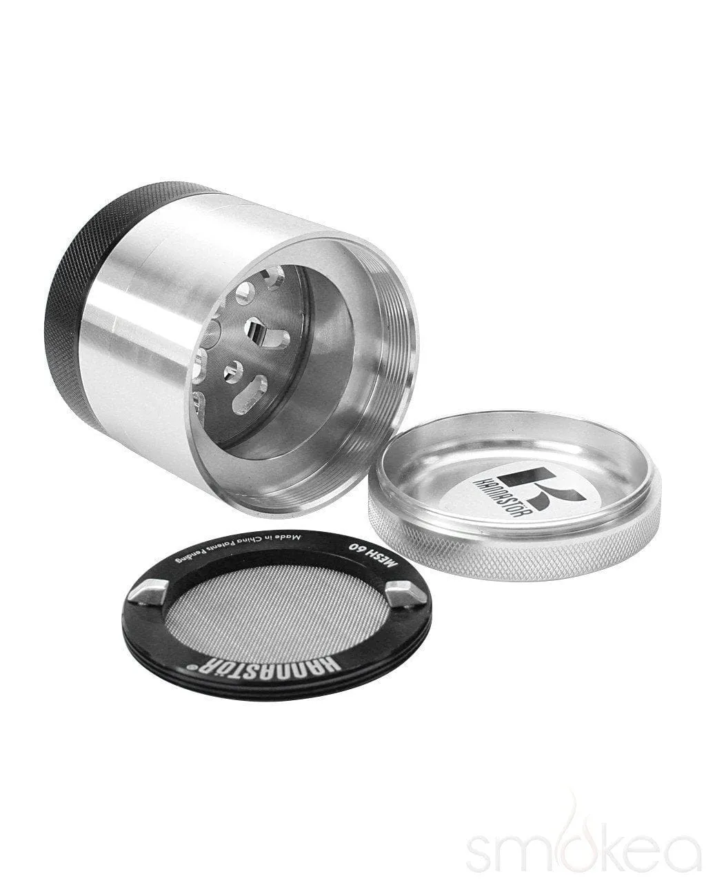 Kannastor 2.2" Clear Top 4pc Grinder