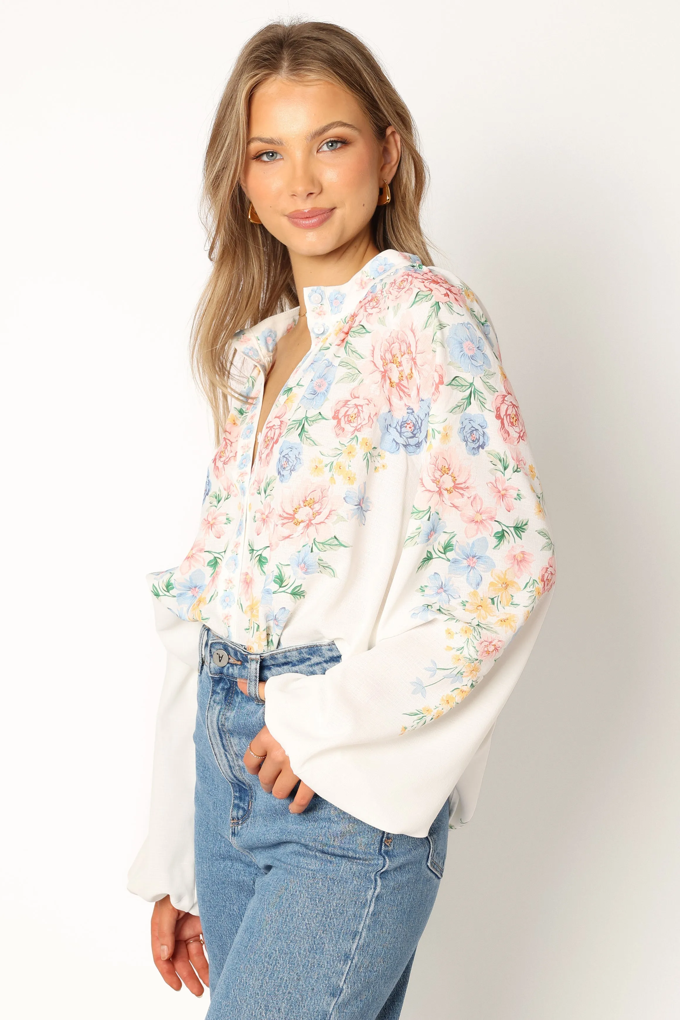 Kellie Blouse - Floral