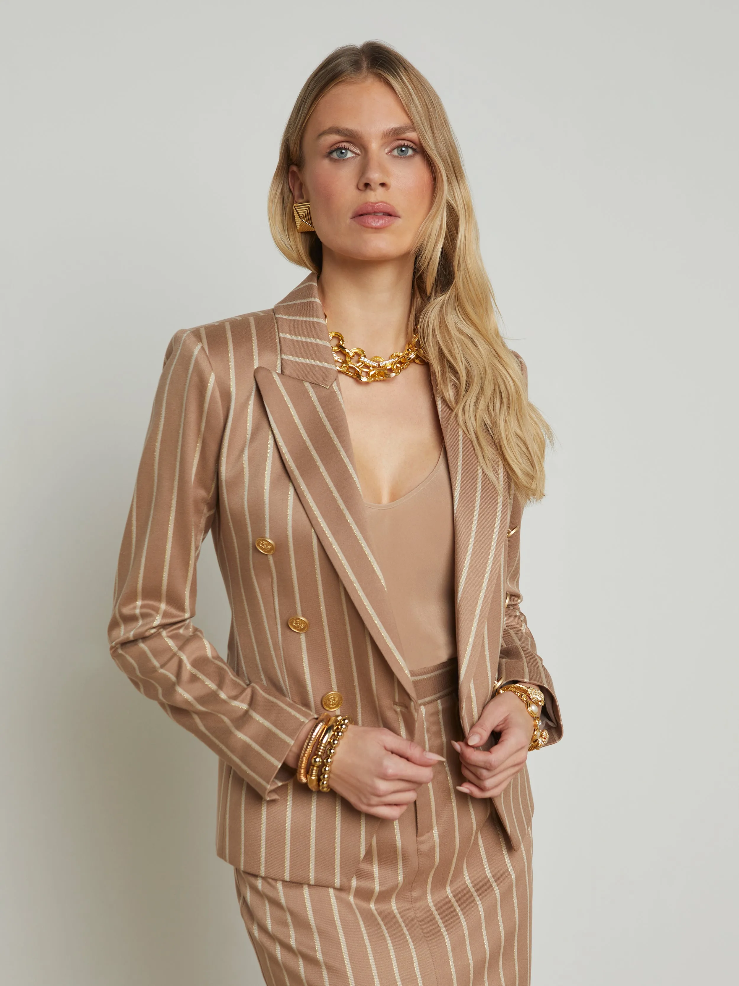 Kenzie Striped Blazer