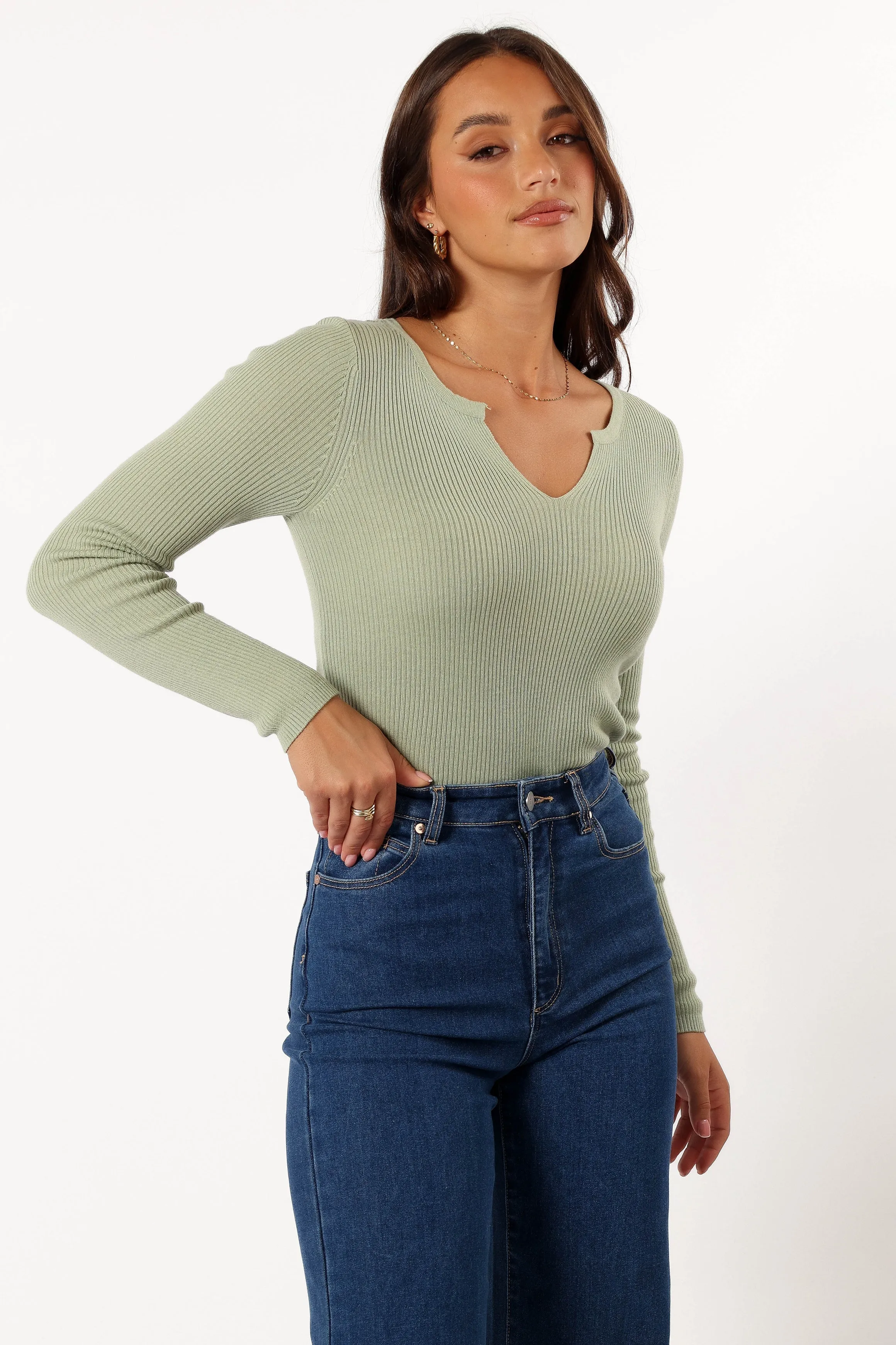 Laysie Top - Sage