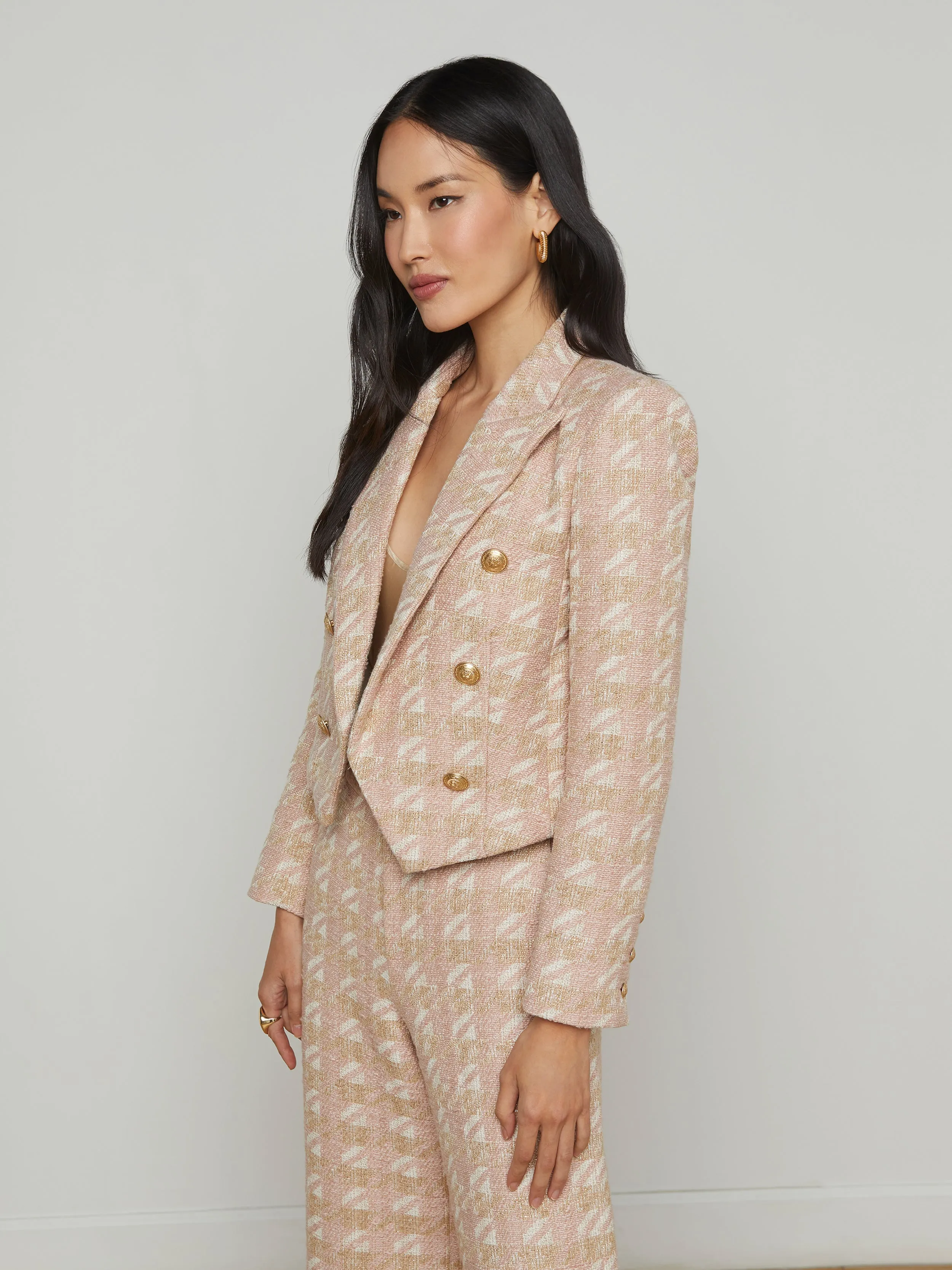 Lila Tweed Blazer