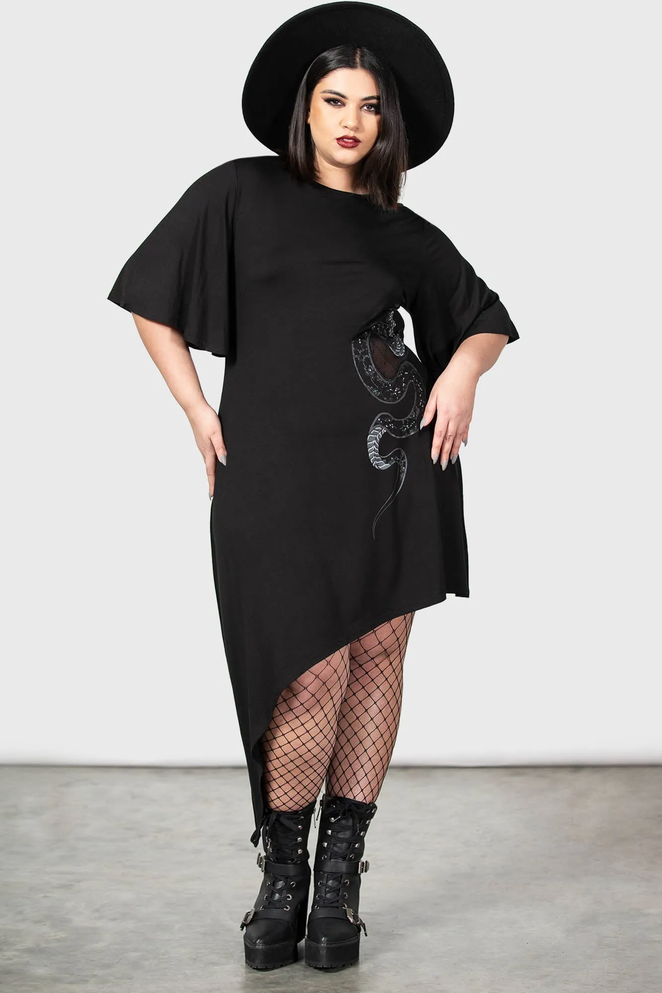 Maple Asymmetric Dress