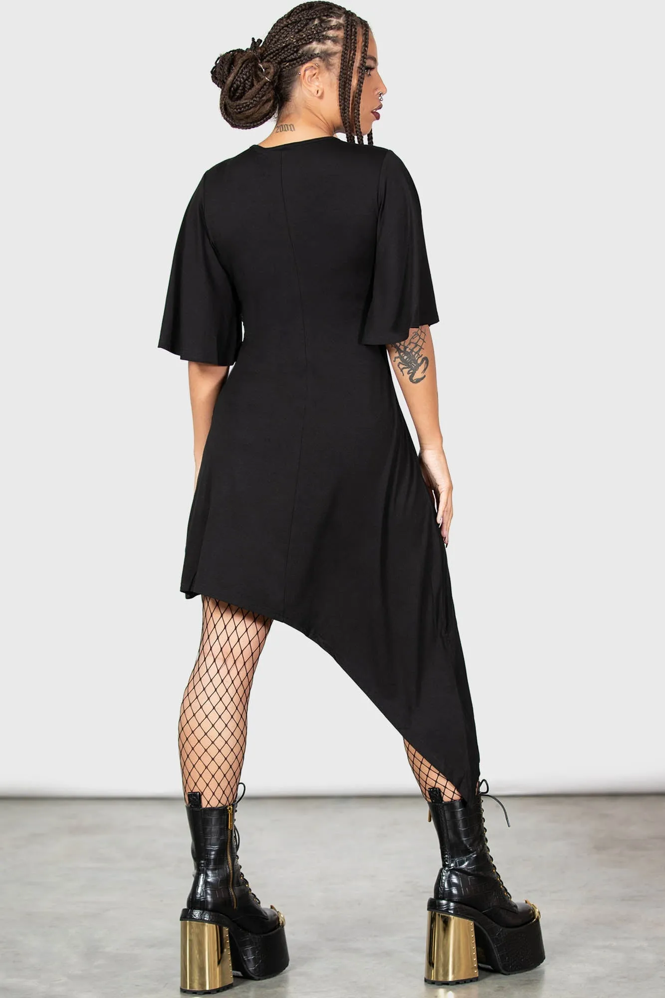 Maple Asymmetric Dress