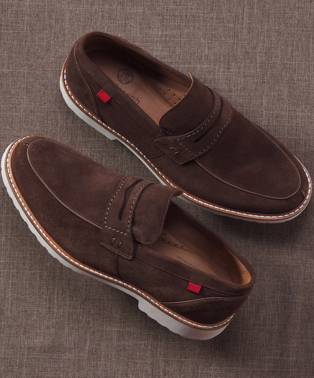Marc Joseph Williamsburg Kid Suede Penny Loafer