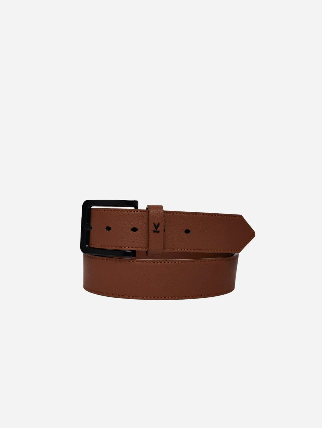 Marley Unisex Vegan Bio-Based Bamboo Classic Belt | Brown