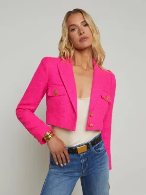 Maura Cropped Tweed Jacket