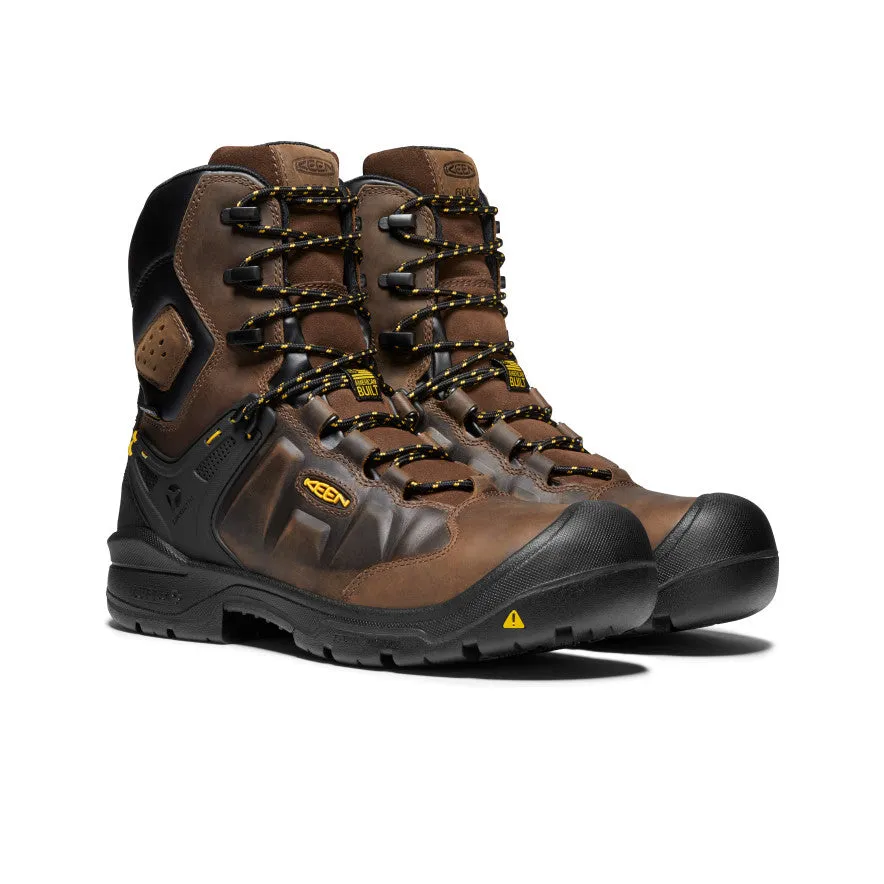 Men's Dover 8" Insulated Waterproof Boot (Carbon Toe)  |  Dark Earth/Black