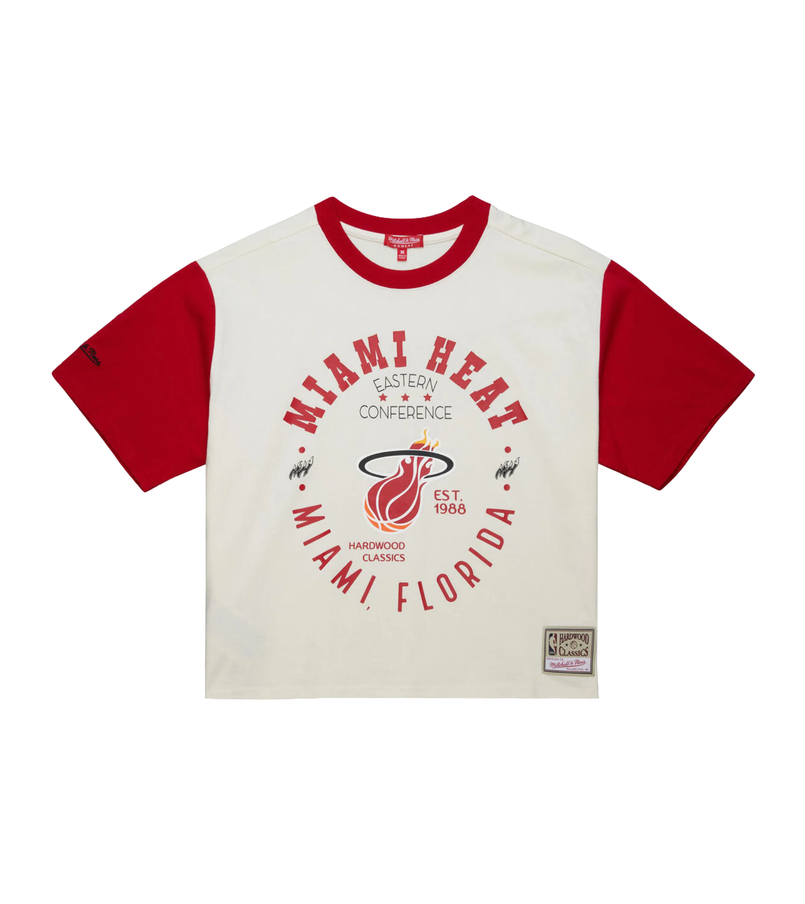 Mitchell & Ness Miami HEAT Women's Crop Tee