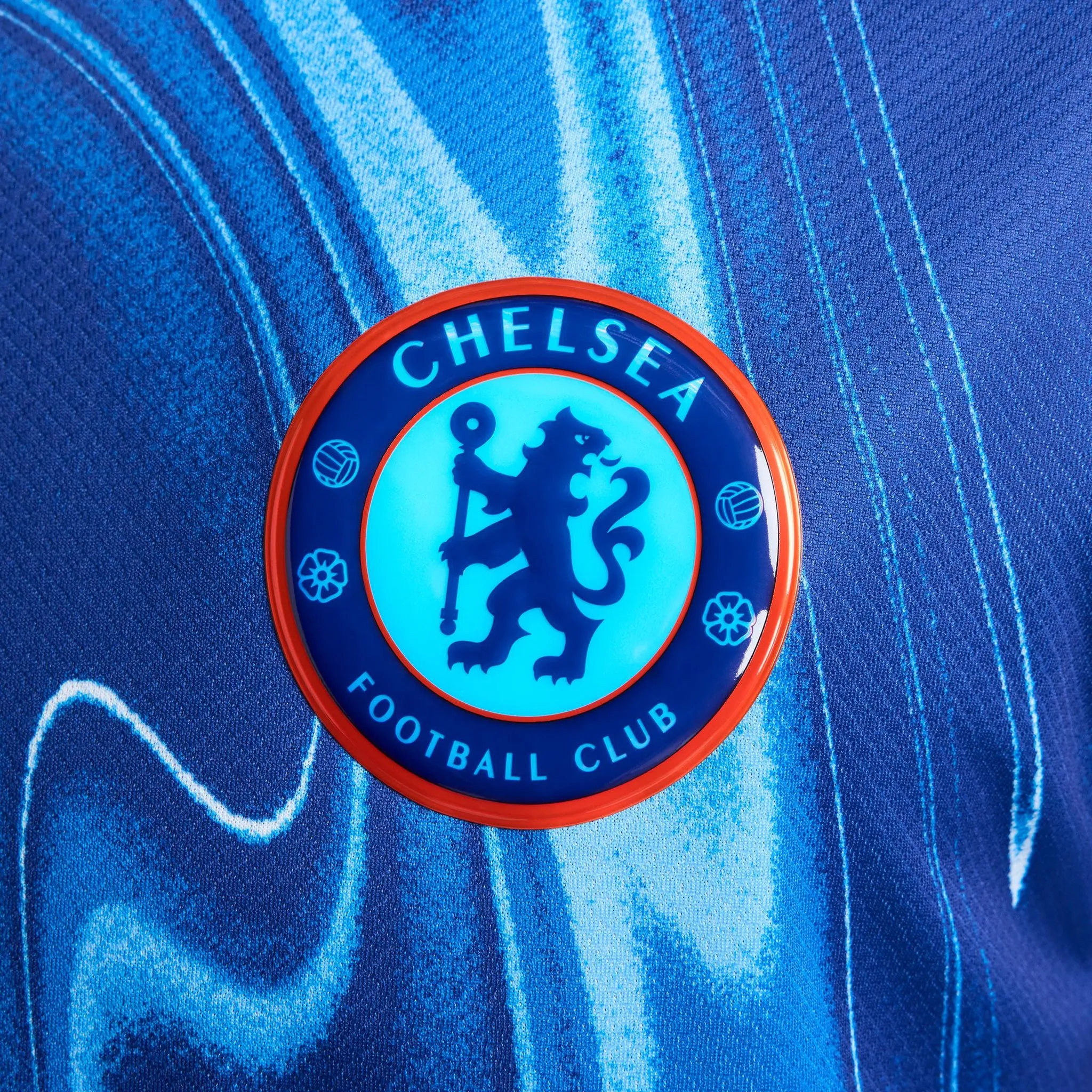 Nike Chelsea F.C. 2024/25 Home Jersey Rush Blue / Team Orange - White