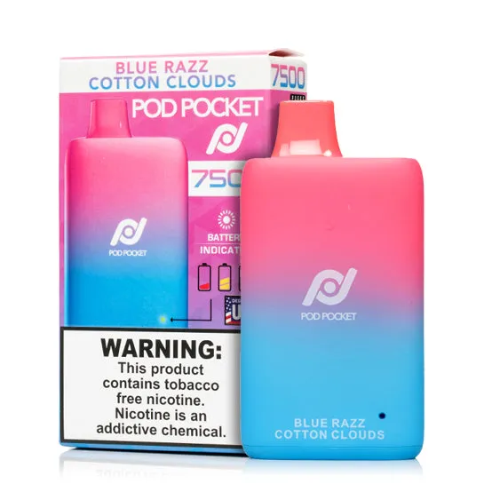 Pod Pocket Disposable Vape - 7,500 Puffs