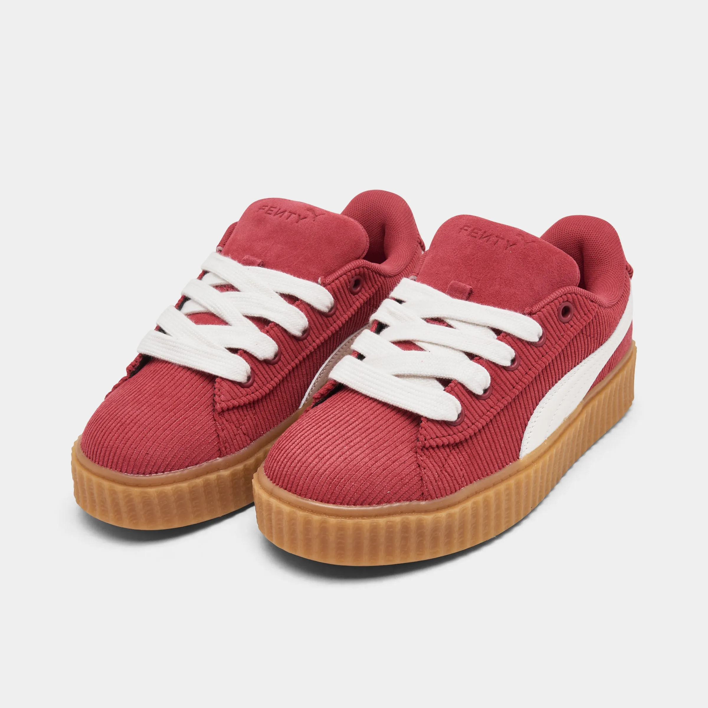 Puma x FENTY Childrens' Creeper Phatty Corduroy Club Red / Warm White - Gum