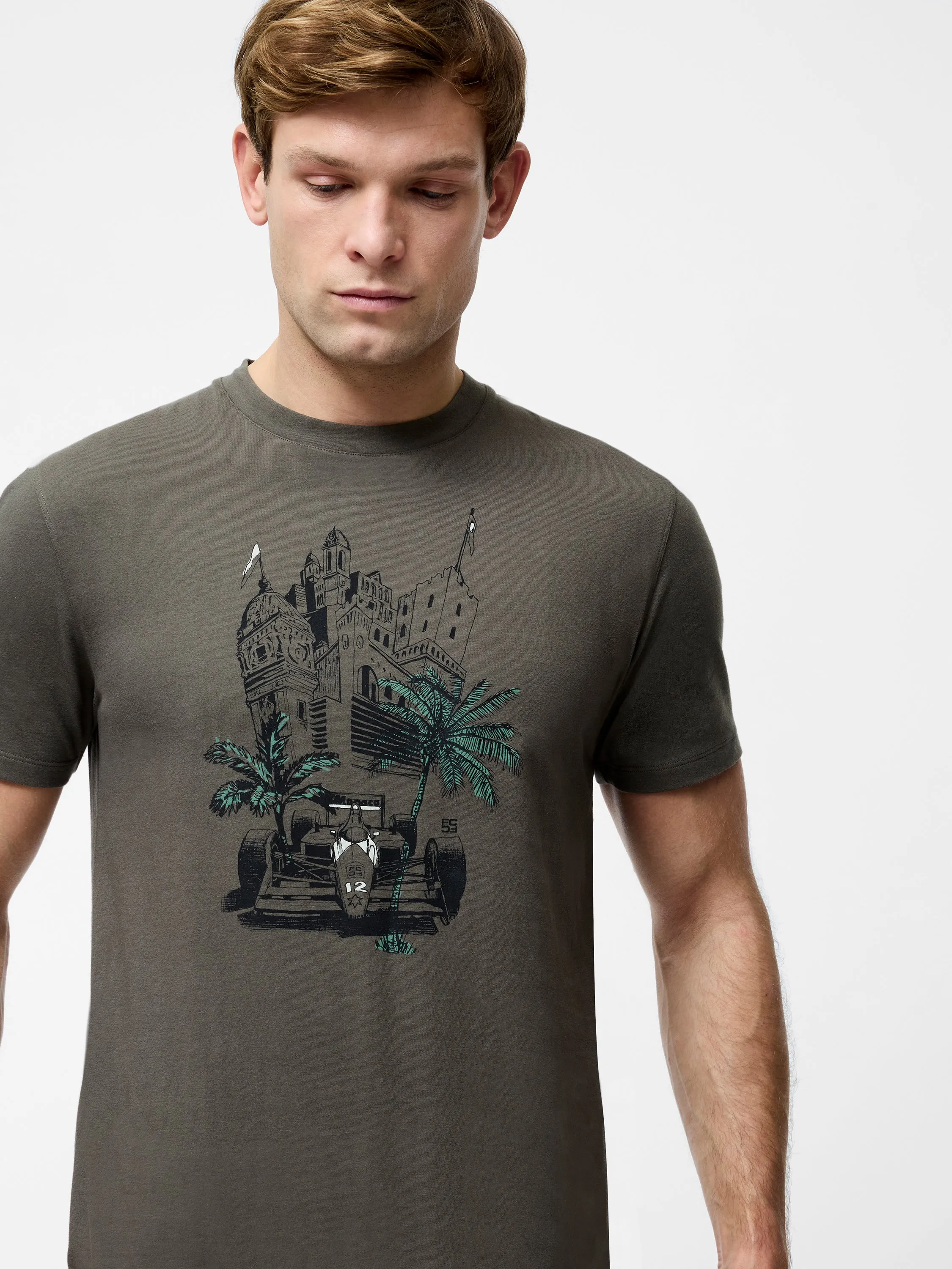 Racing Car Graphic T-Shirt