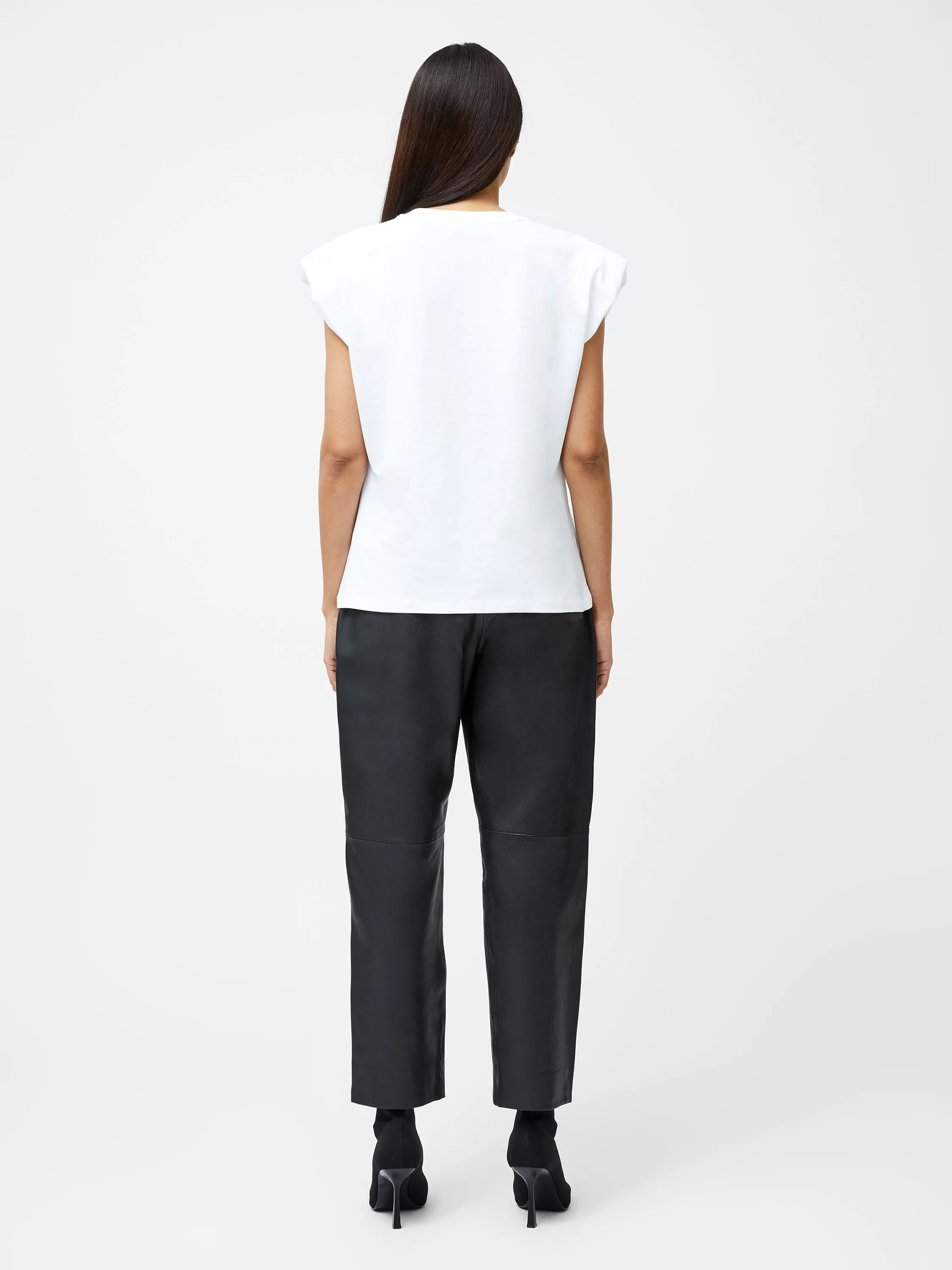 Rallie Shoulder Pad Tank Top