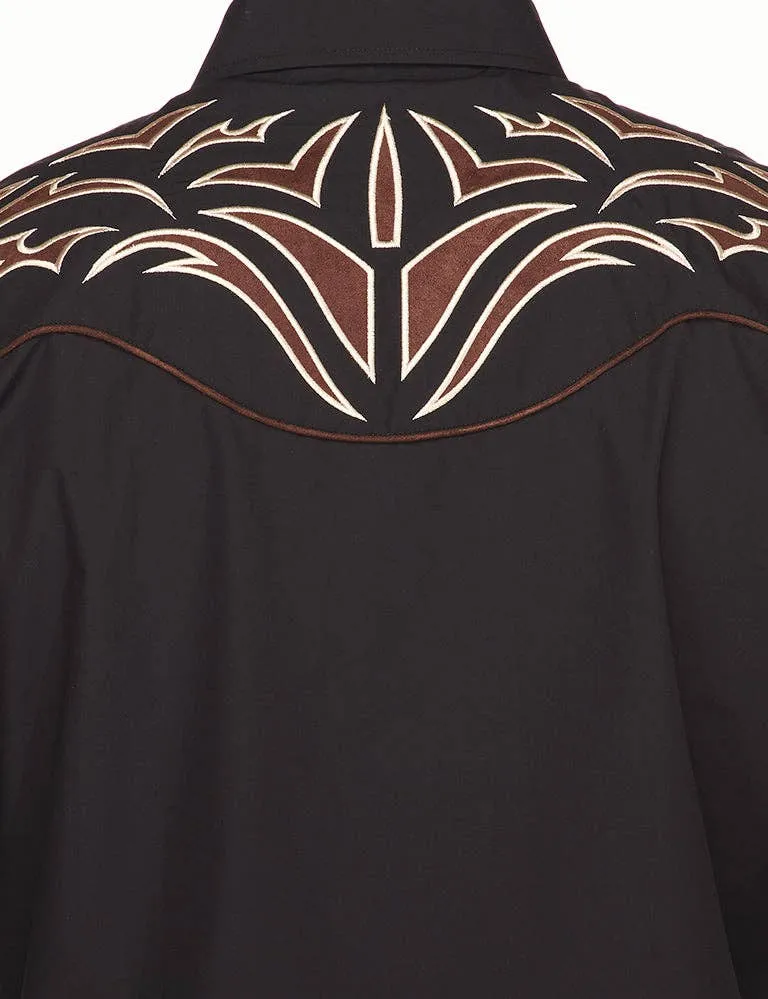 RODEO Men's Western Embroidery Cowboy Outfit Shirts PS500-534