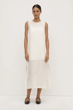 Sabrina Silk Blend Midi Dress