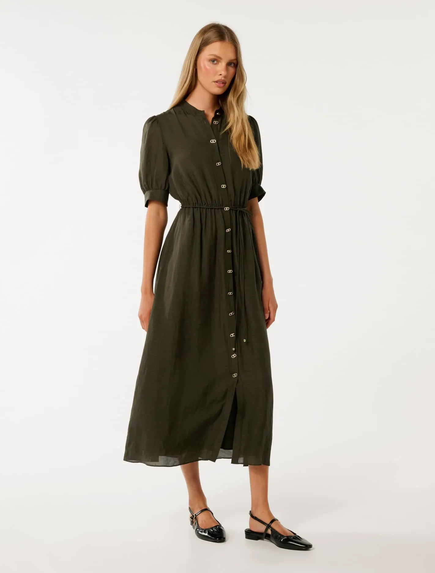 Samara Short Sleeve Midi Dress
