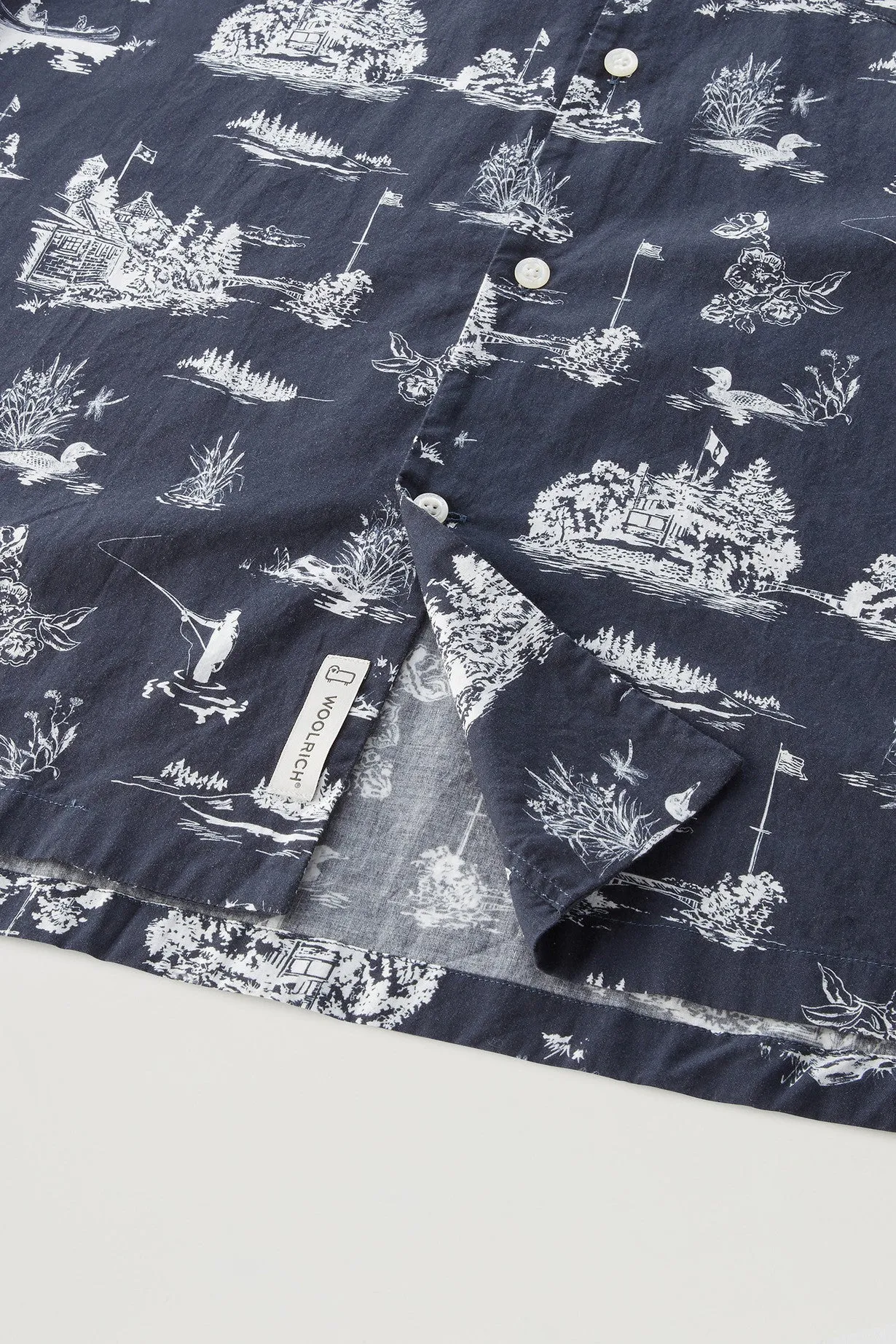 Short-sleeved Zavikon Shirt MELTON BLUE
