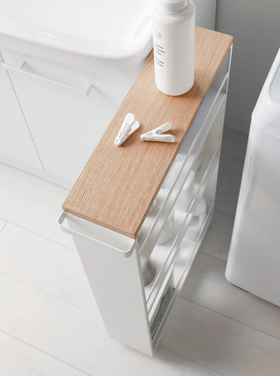Slim Storage Cart (32 H)  - Steel