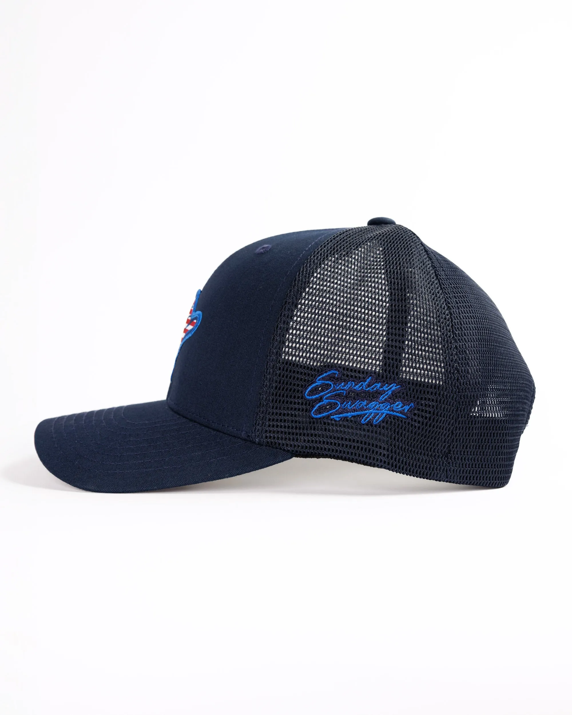 Stars and Stripes Flexfit Snapback - Navy