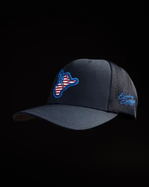 Stars and Stripes Flexfit Snapback - Navy