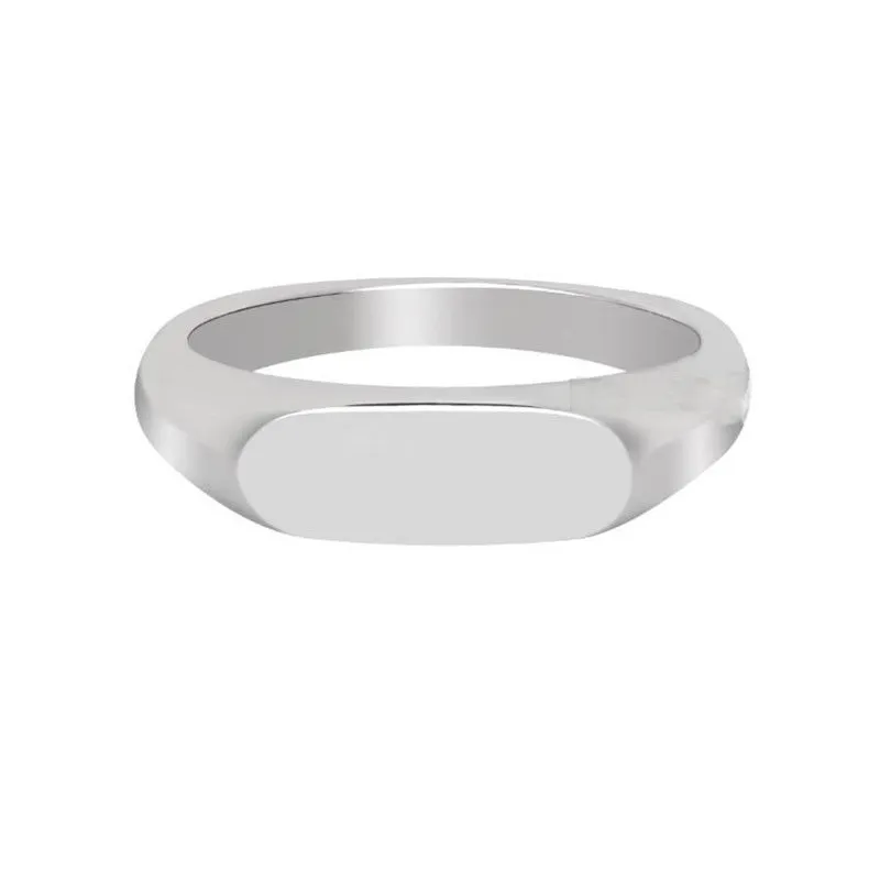 Stylish engraved Steel Ring