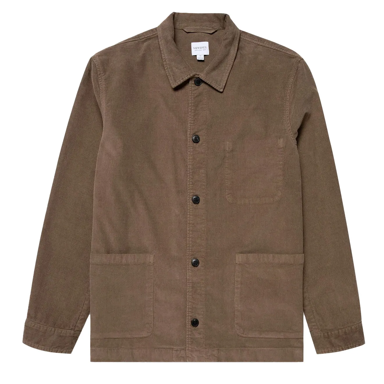 Sunspel Twin Pocket Jacket Dark Stone