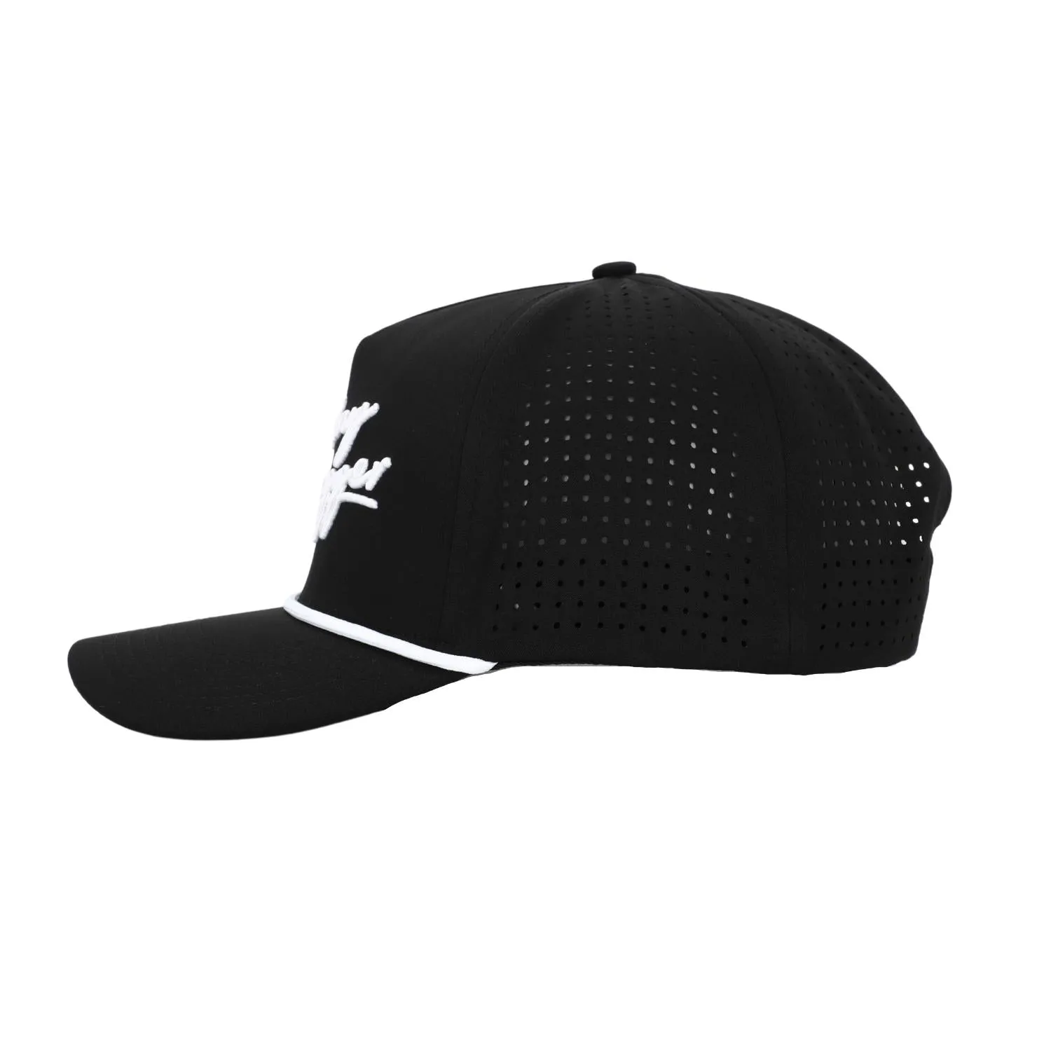 Swagger Snapback Hat - Black