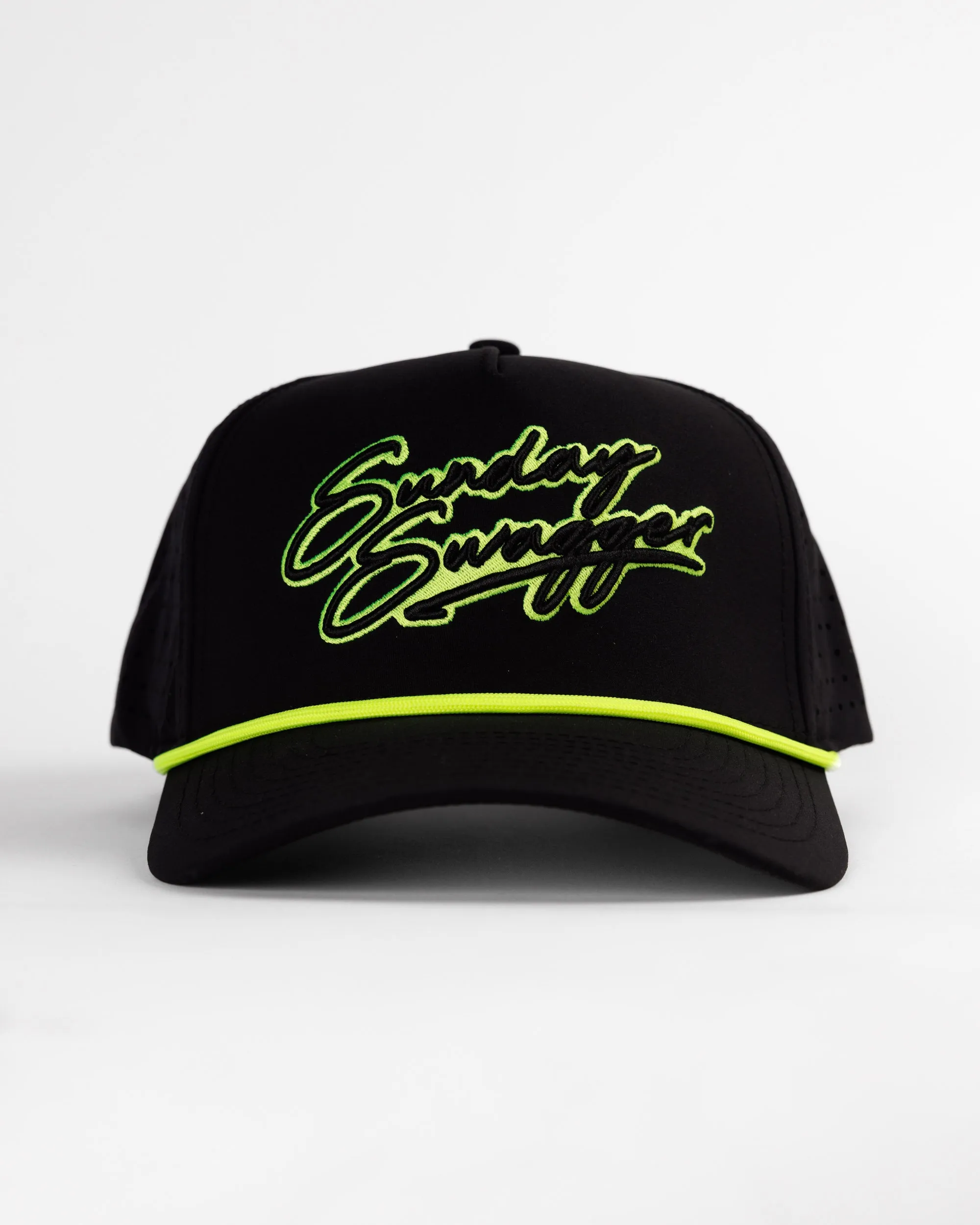 Swagger Snapback Hat - Envy Black