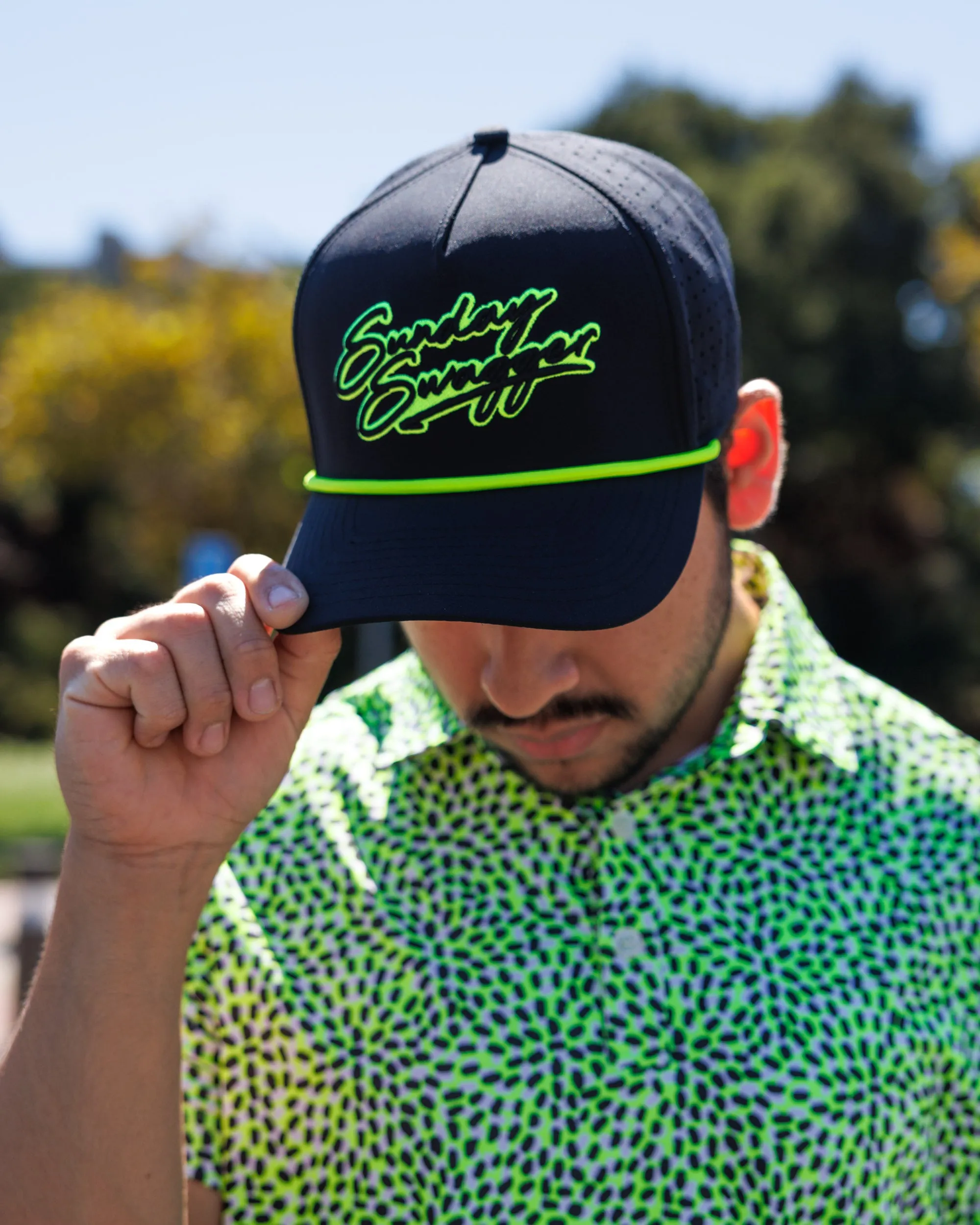 Swagger Snapback Hat - Envy Black
