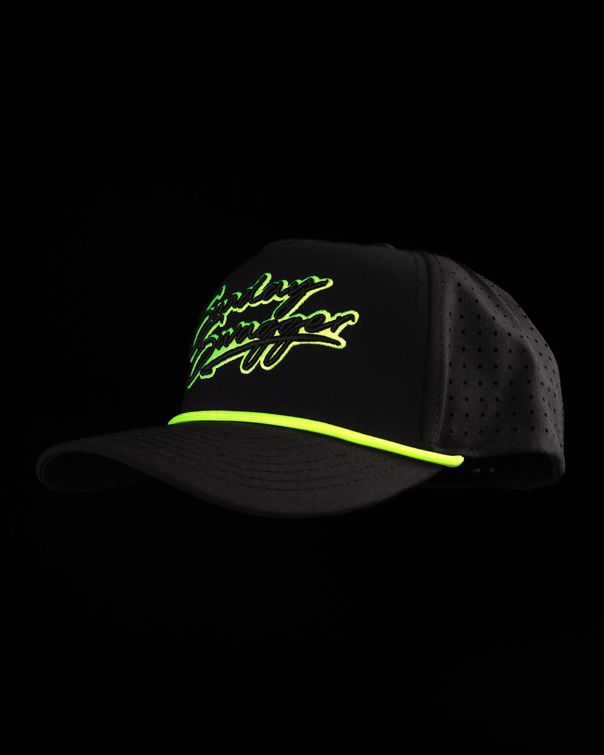 Swagger Snapback Hat - Envy Black