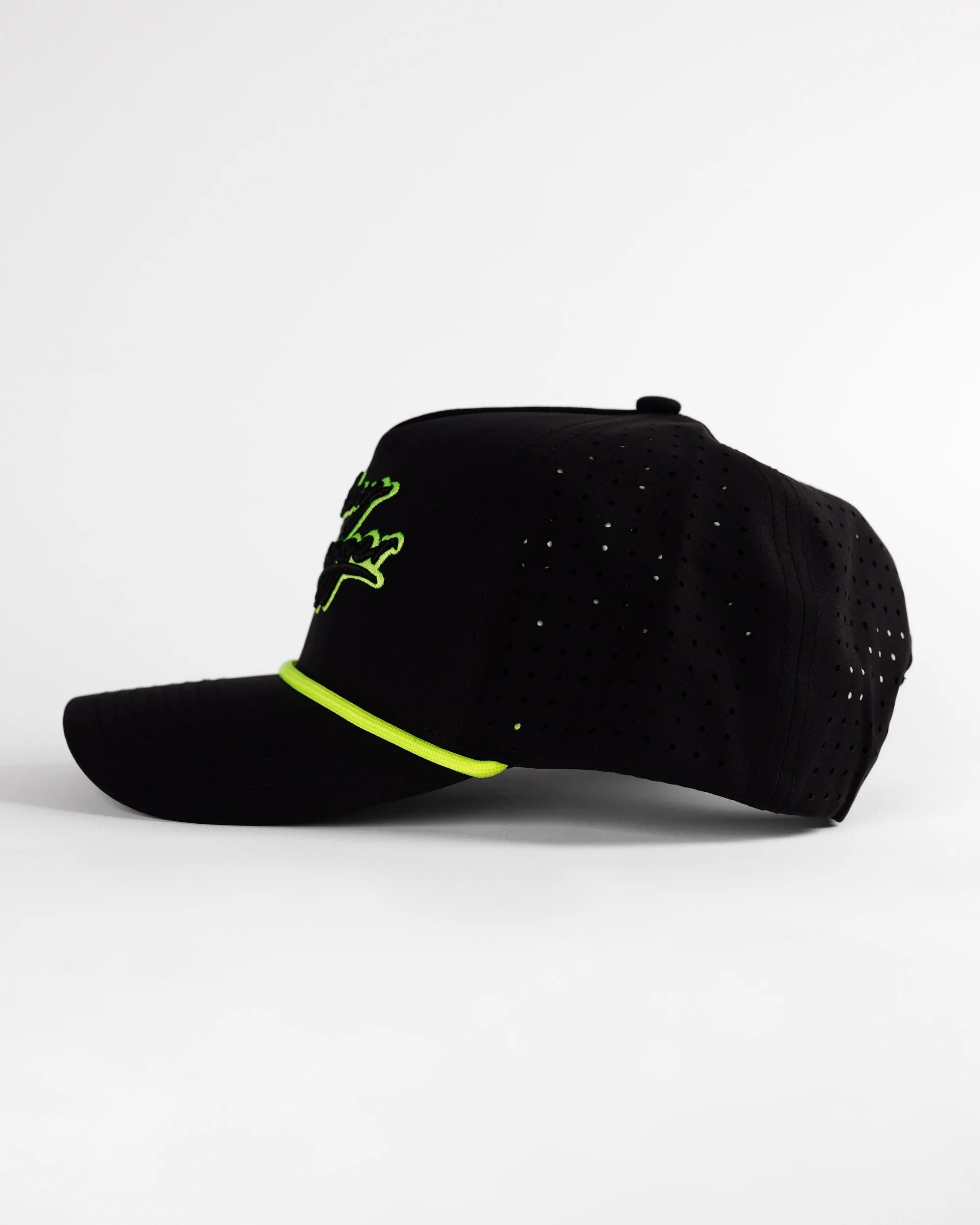 Swagger Snapback Hat - Envy Black