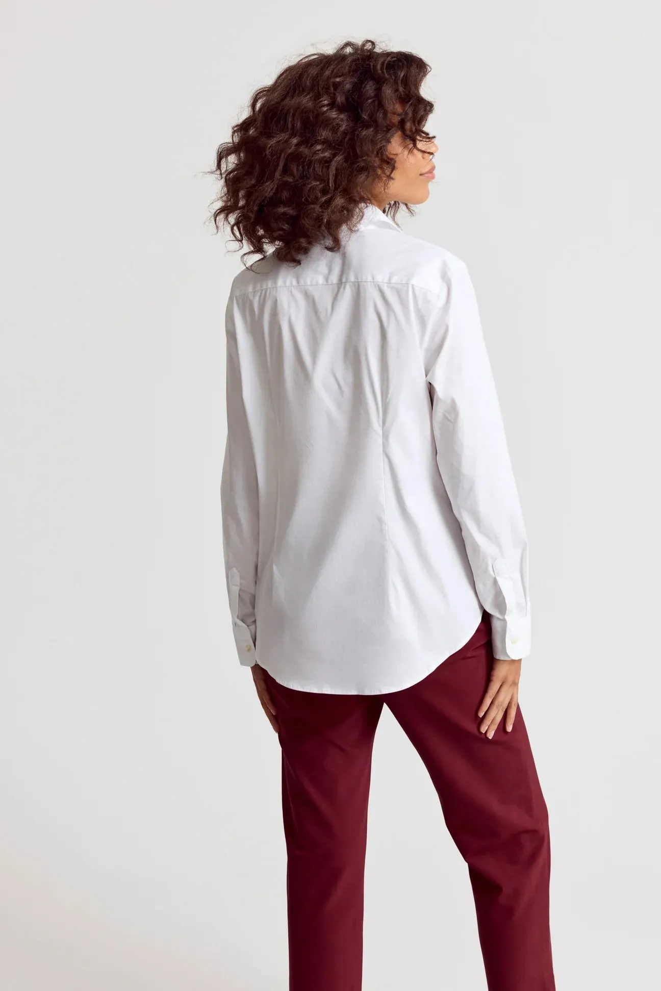 The Boyfriend Shirt White