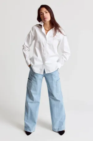 The Boyfriend Shirt White