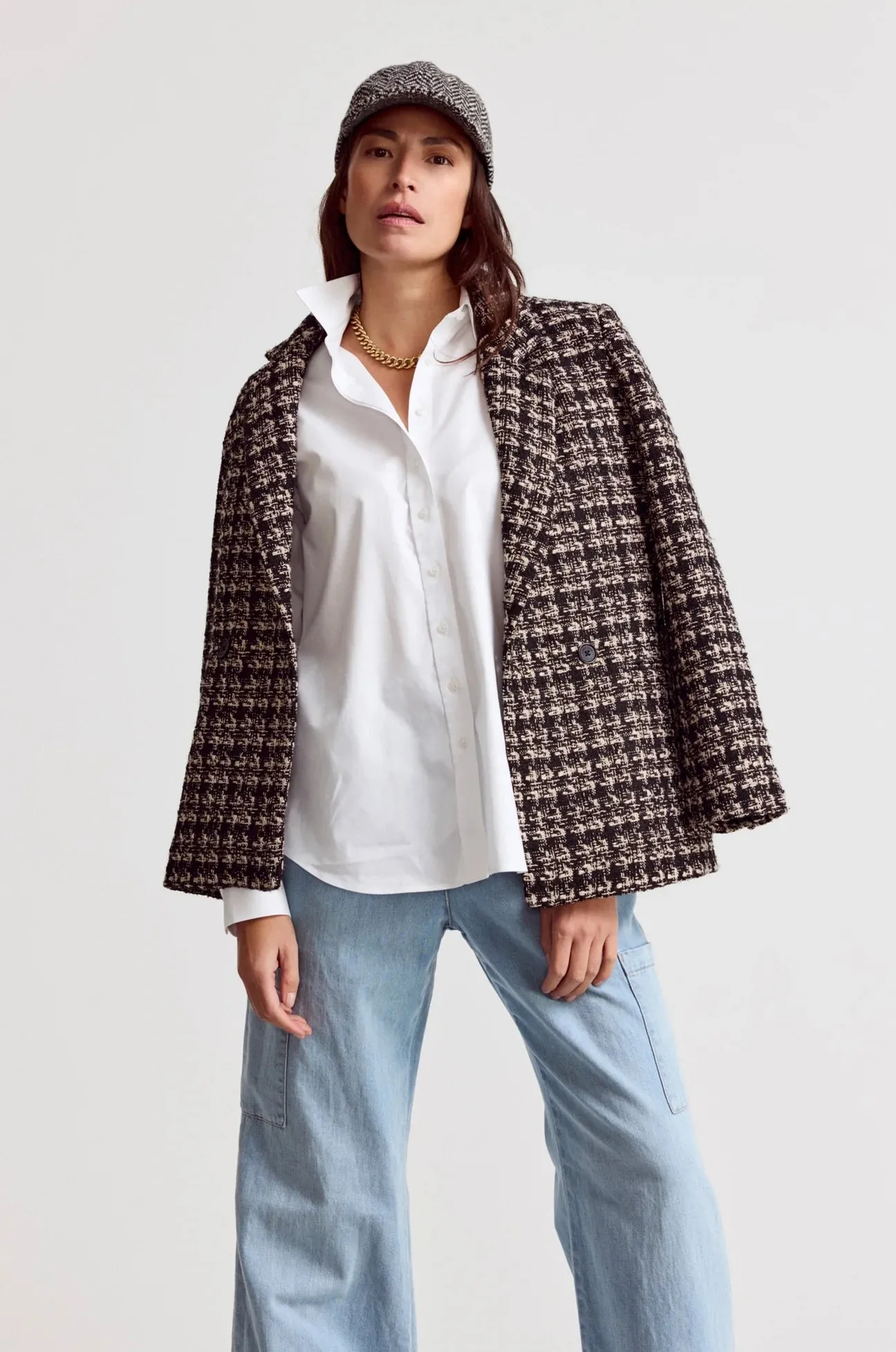 The Boyfriend Shirt White