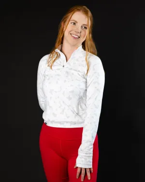 Women's Crop Q-Zip - Alpine