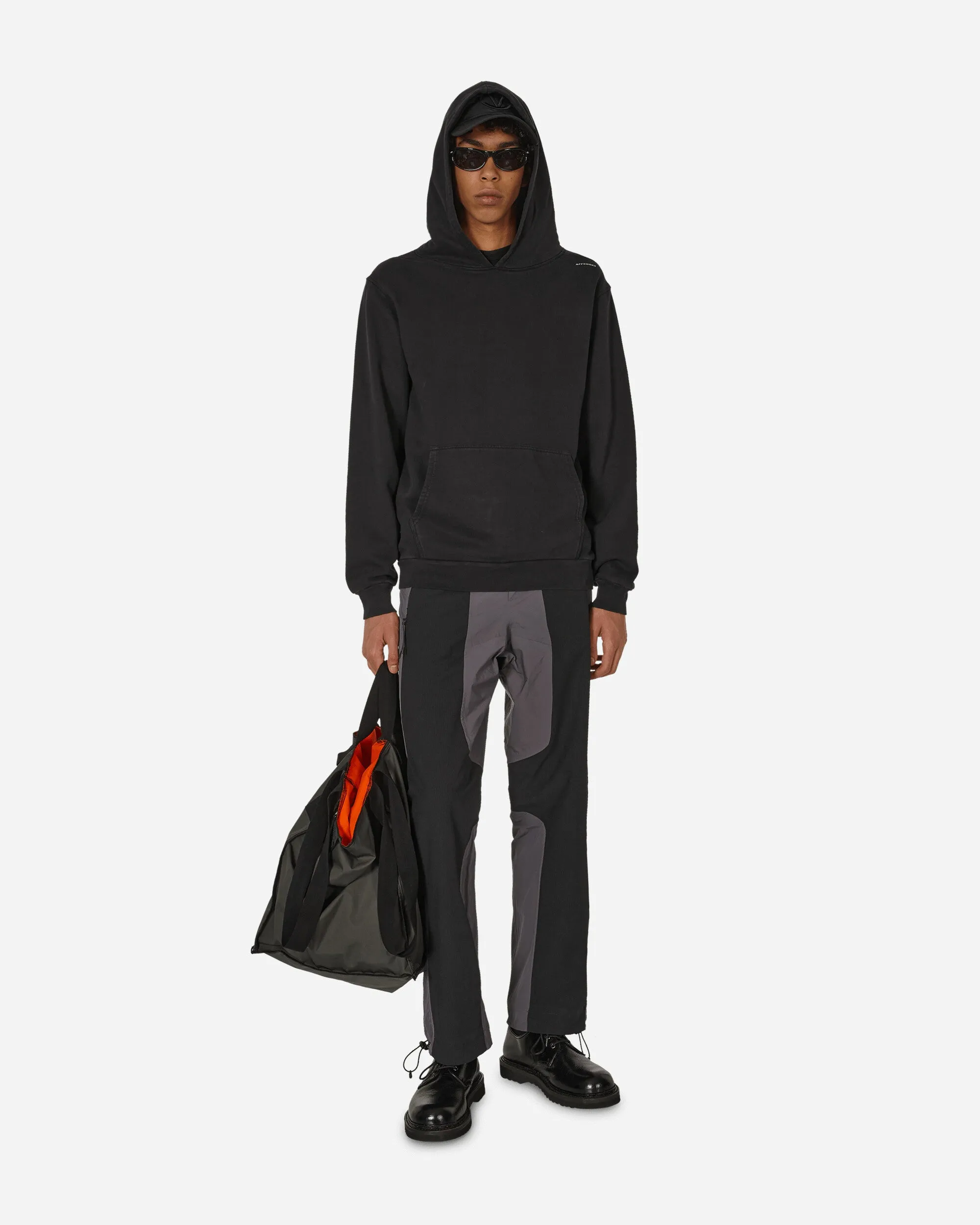 WRKS Hooded Sweatshirt Washed Black